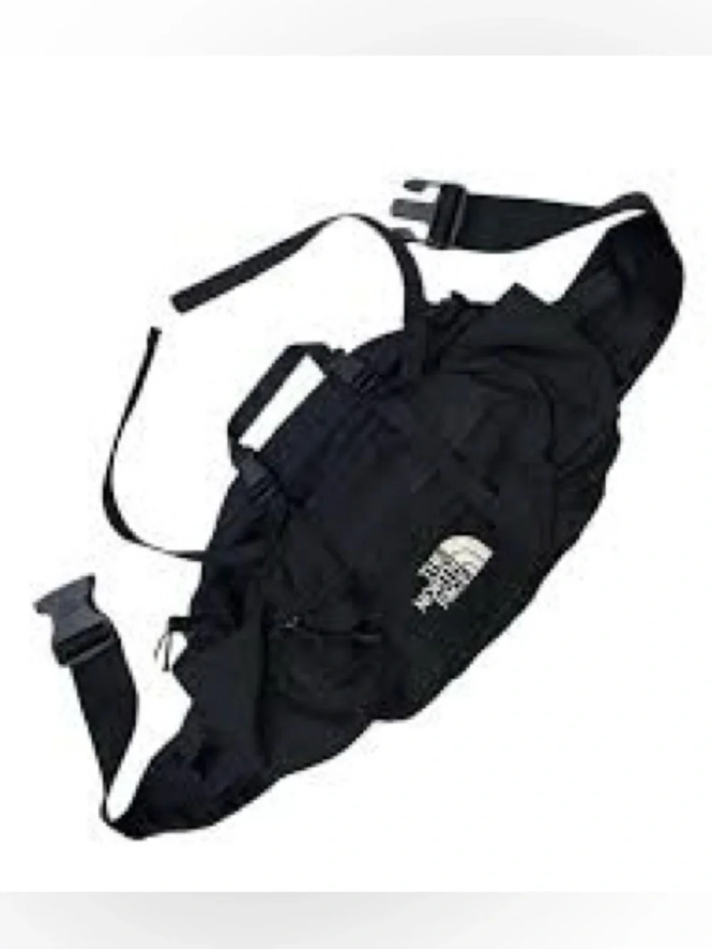 The North Face Black Belt Pack with Logo